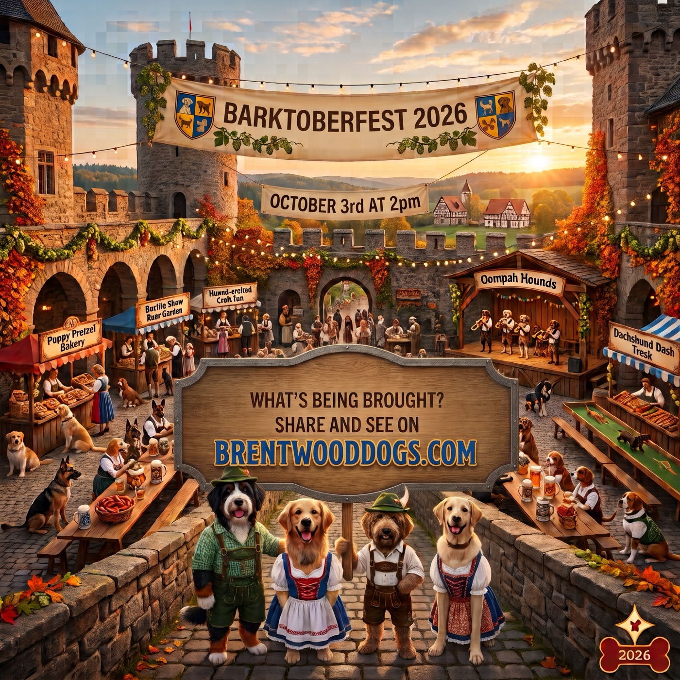 Barktoberfest 2026 flyer